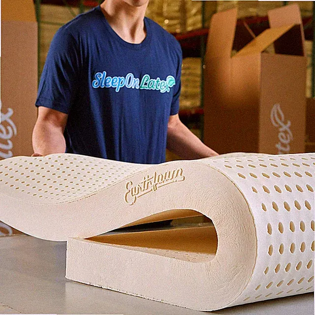 100% Natural Latex Mattress Topper Firm Firmness Strong Support Certified Organi