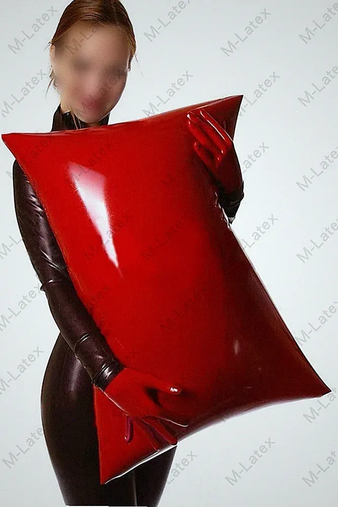 Latex Rubber Gummi 1 pair pillowcase pillowslip bedding customized 50*80cm #1288
