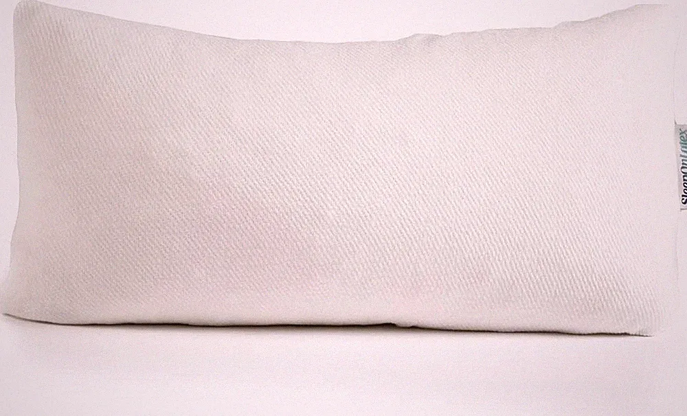 Natural Latex Shredded Foam Pillow Queen Size Set of 2