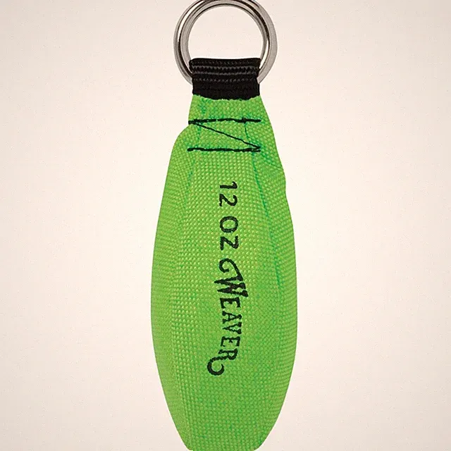 Neon Green 12 oz Throw Weight - Reliable Arborist Equipment for High Throws