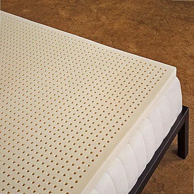 Organic 3-Inch Firm Natural Latex Mattress Topper - Twin Size