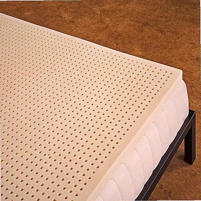 Pure Green Natural Latex Mattress Topper - Firm - 3 Inch - Queen Size (GOLS Cert