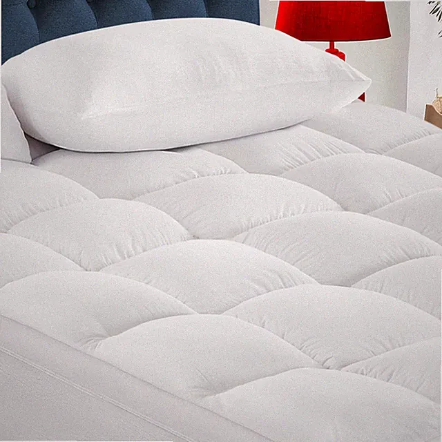 Queen Mattress Topper for Back Pain - Extra Thick Cooling Mattress Pad Cover...