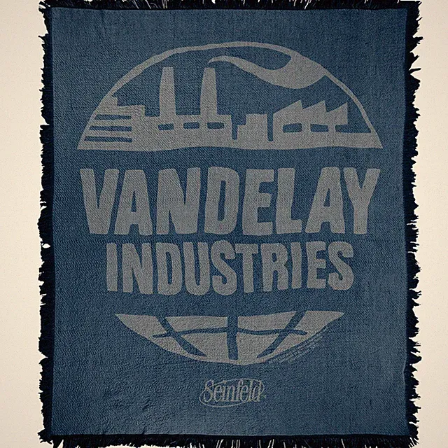 Seinfeld Blanket 50"x60" The Latex Salesman Vandelay Industries Throw Official